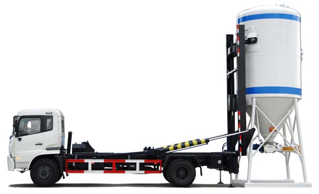 干粉砂漿罐發貨現場 干粉砂漿罐發貨現場